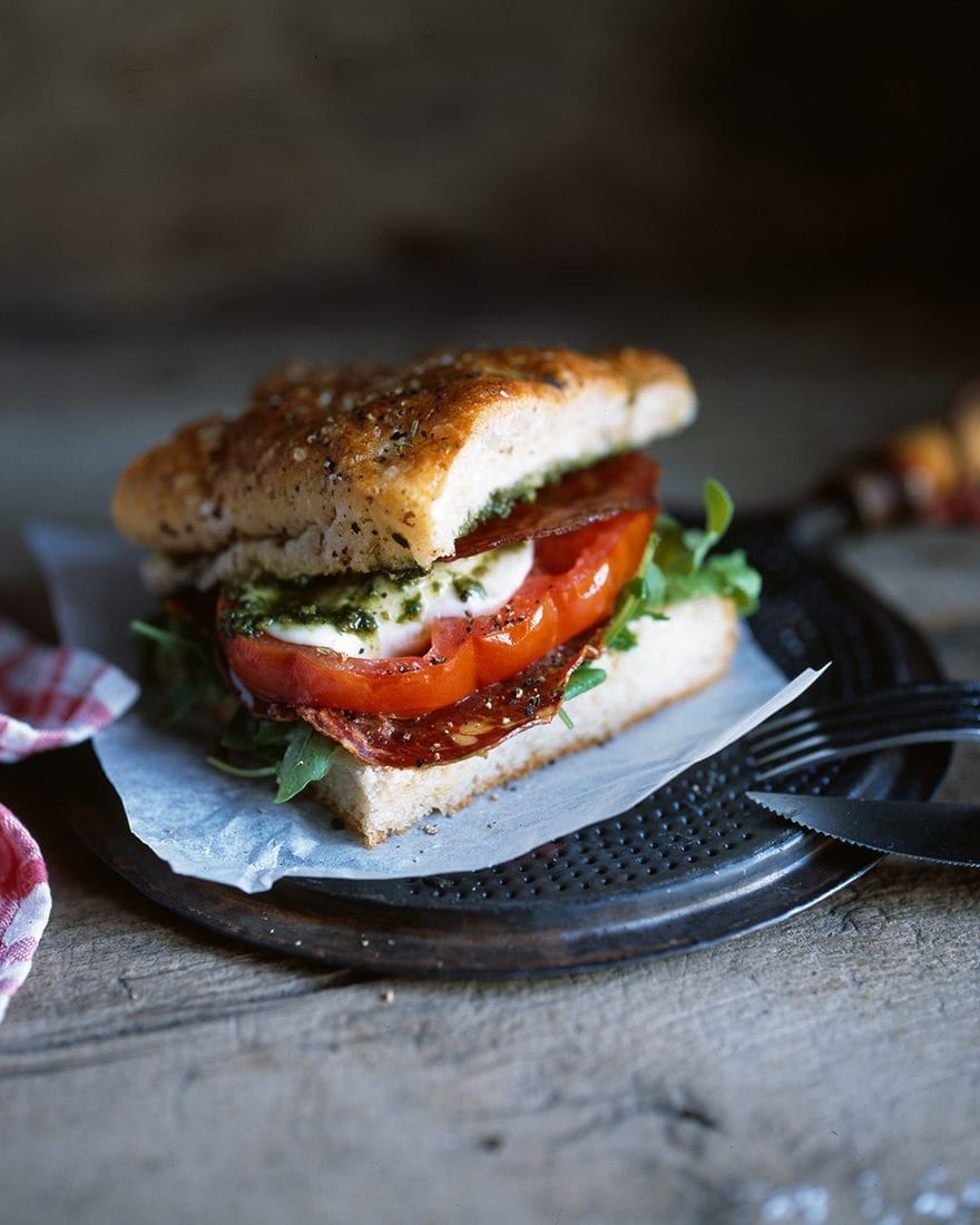 Alles mit Tomaten - Tomaten-Burger